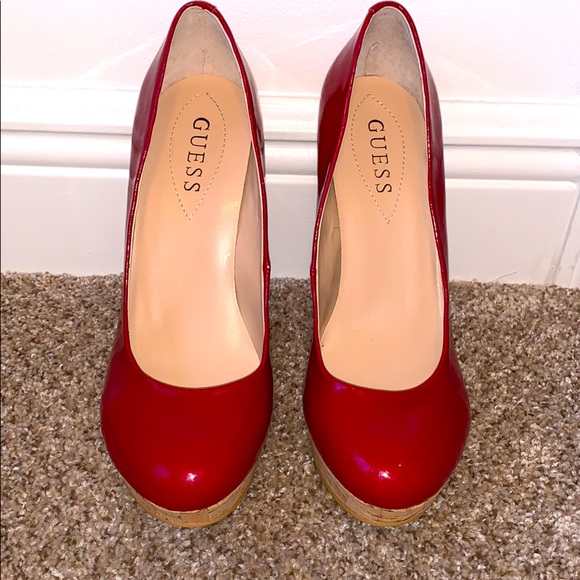 Guess Shoes - Guess Red Heels